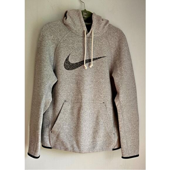 Nike Other - Nike Sportswear 50 Logo Print Organic Cotton-Blend Jersey Sweatshirt Hoodie New